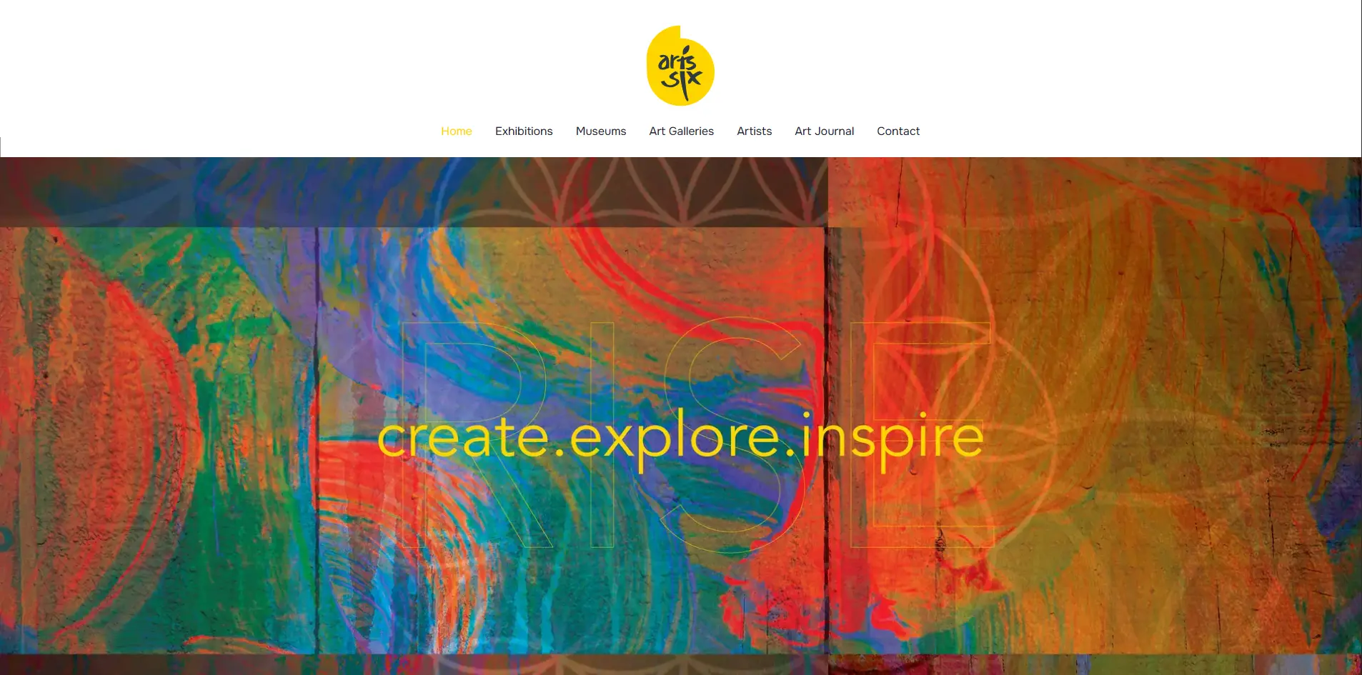Artssix Website by Greyphyte
