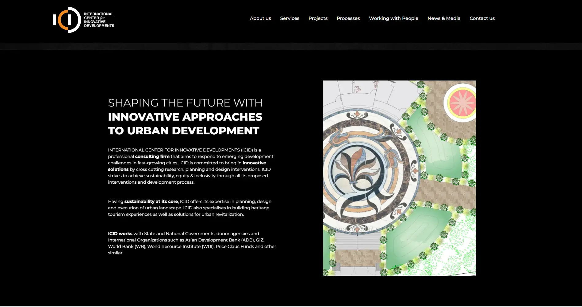 Icidglobal Website by Greyphyte