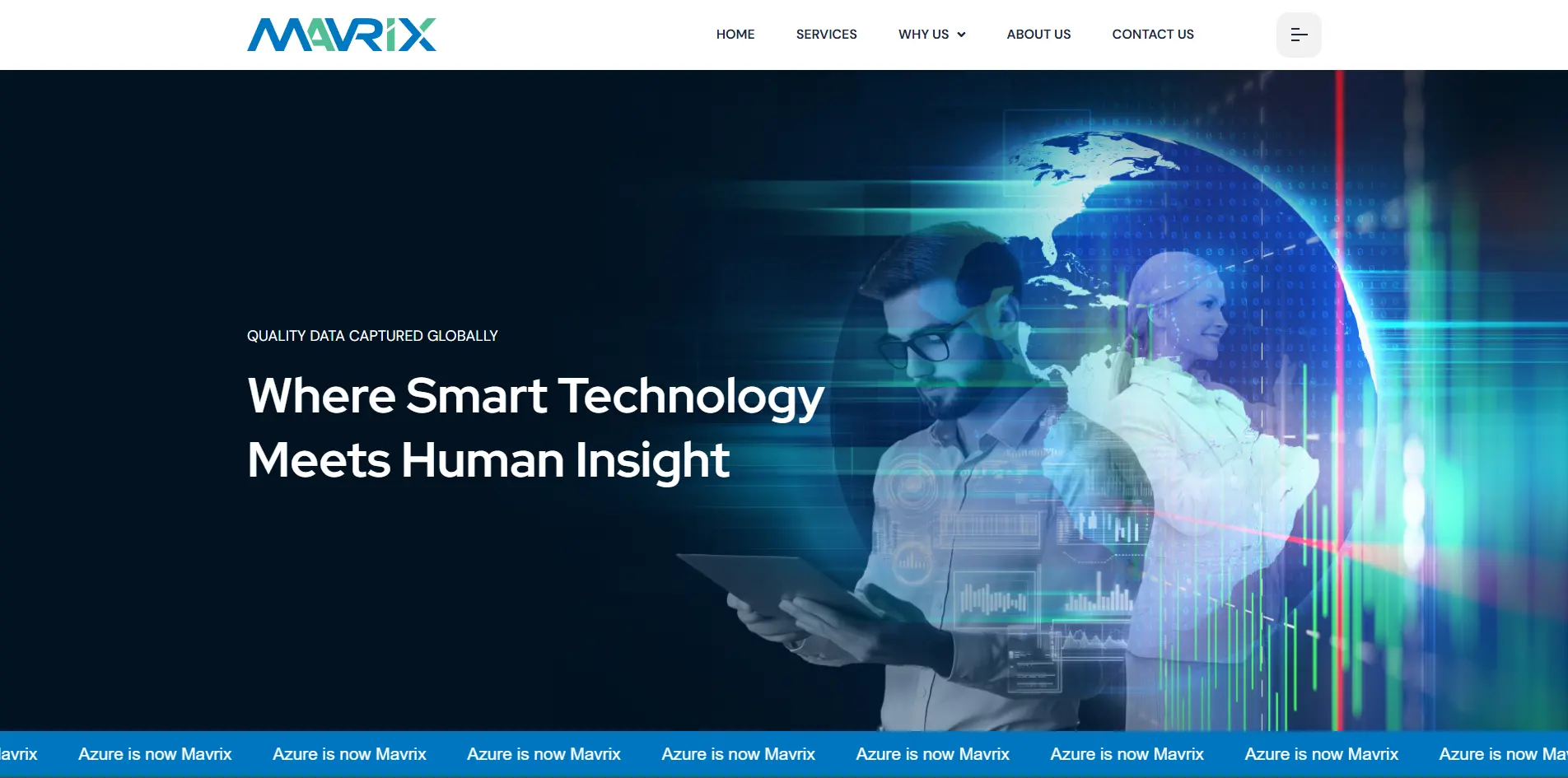 Mavrixdata Website by Greyphyte